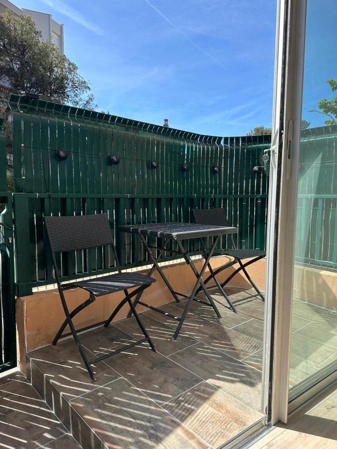 Charmant Studio Neuf 150M Plage Sur Avenue Principale Climatise Et Parking Cavalaire-sur-Mer Esterno foto